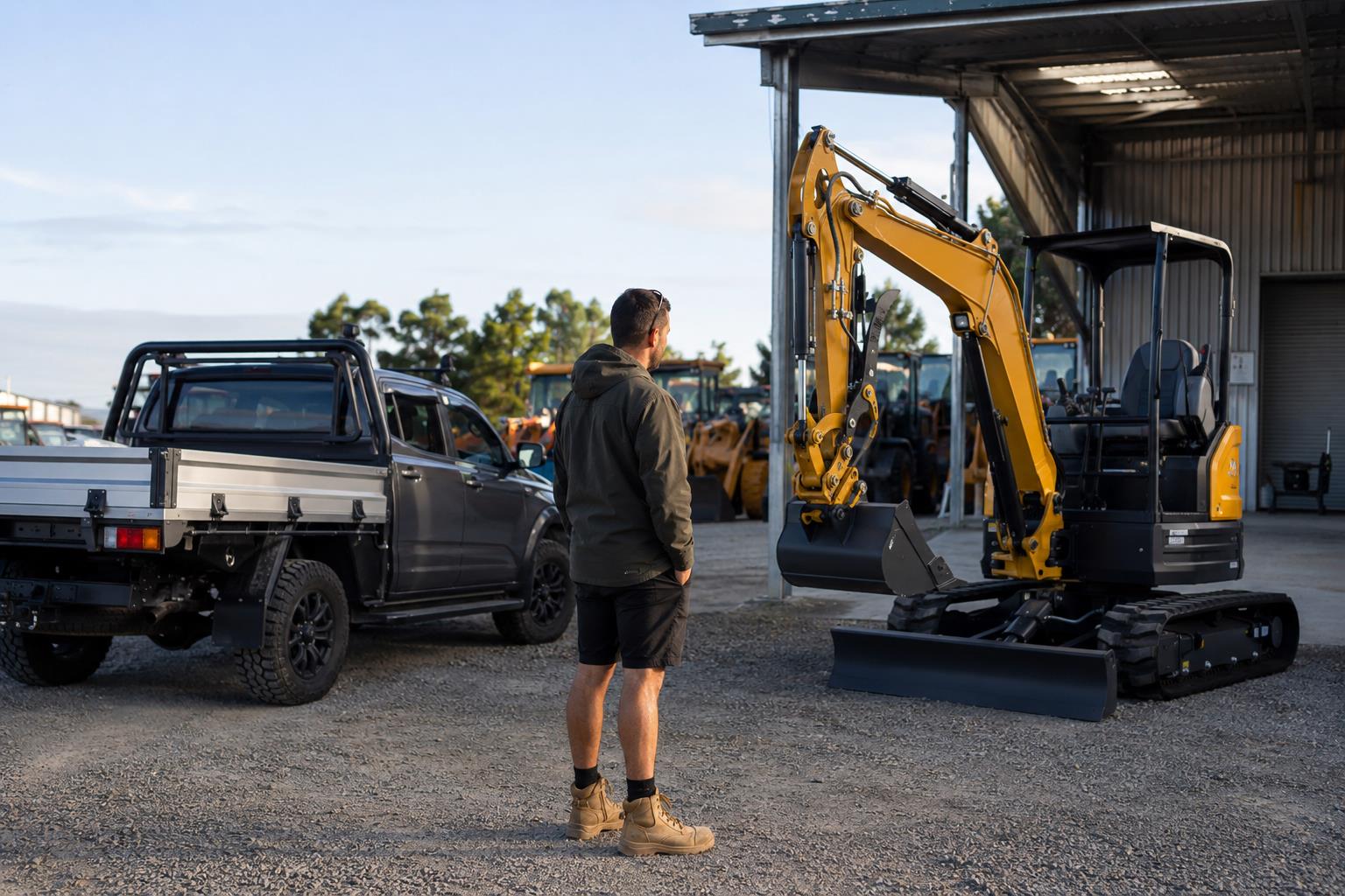 Commercial vehicles and equipment for a New Zealand business